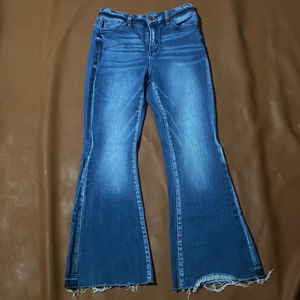 KanCan Dark Blue Flare Jeans